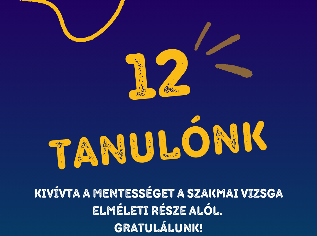 Szakma Sztár 2026 – Kiemelkedő tanulói eredmények