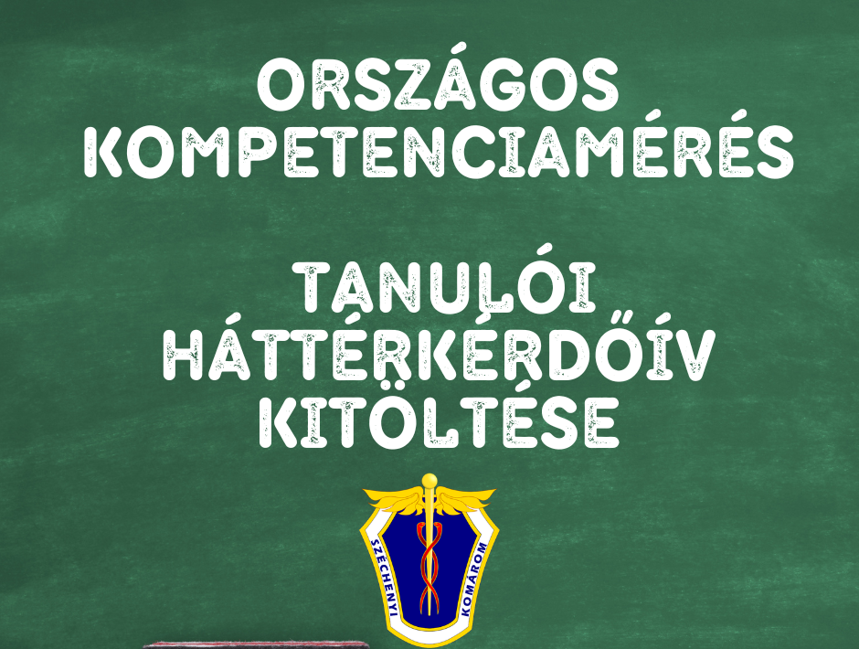 Országos kompetenciamérés – Tanulói háttérkérdőív kitöltése
